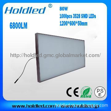1200*600 80w led panel Flat LED Panel light